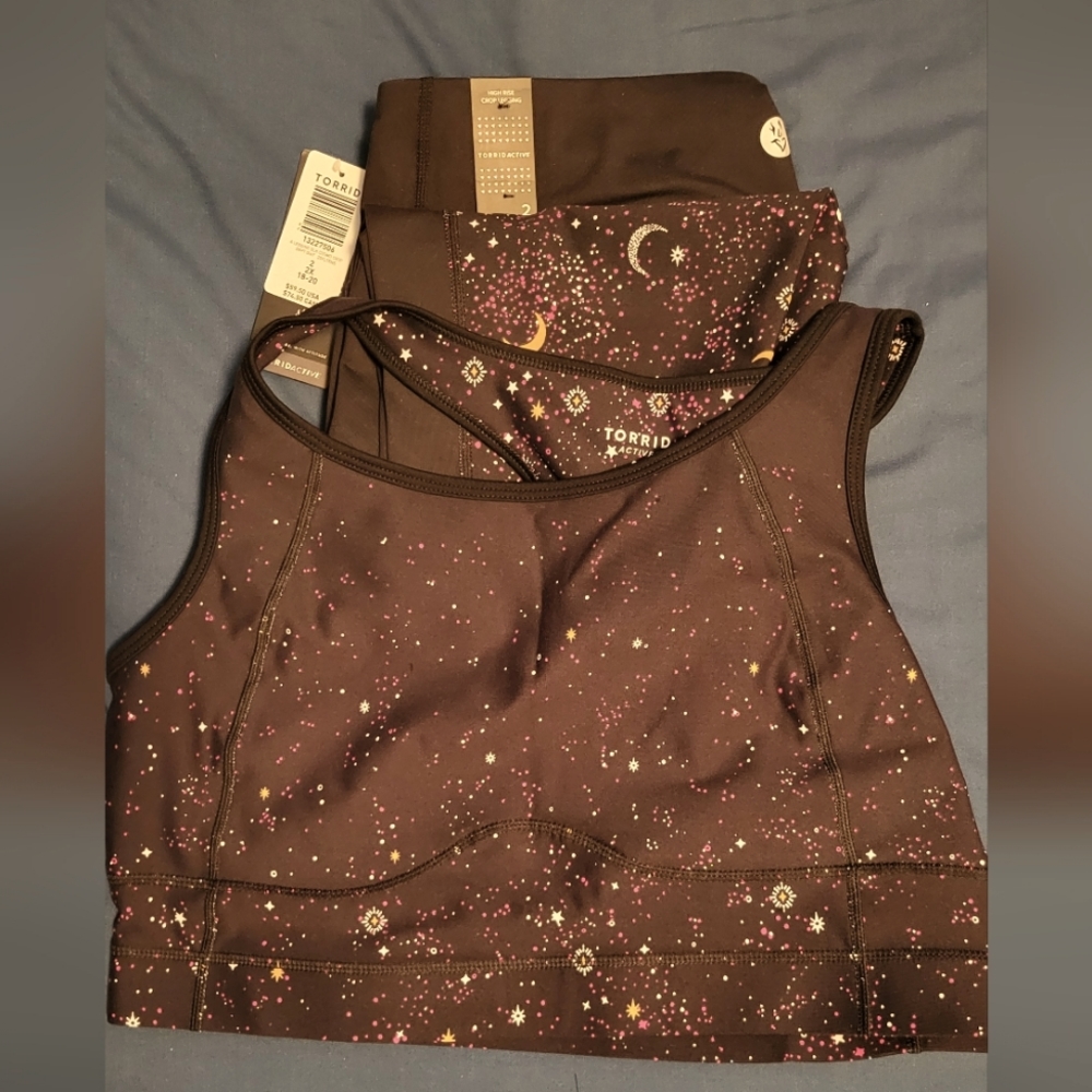 Celestial active wear set 2X